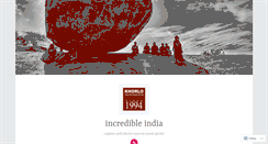 Desktop Screenshot of incredibleindiainfo.org